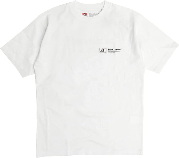 (40% OFF) Ben Davis Japan Tough & Cool Tee White BEN DAVIS BEN DAVIS - originalfook singapore