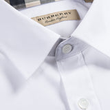 Burberry Cambridge Long Sleeve Shirt White BURBERRY BURBERRY - originalfook singapore