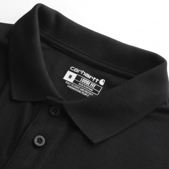 Carhartt USA K570 Pocket Polo Tee Black carhartt carhartt - originalfook singapore