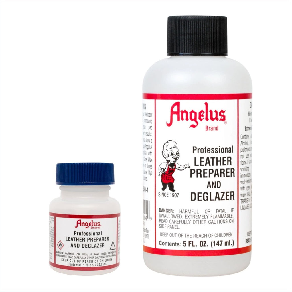 ANGELUS PROFESSIONAL LEATHER PREPARER AND DEGLAZER 5 oz MADE IN