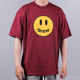 Drew House Mascot Tee Burgundy DREW HOUSE DREW HOUSE - originalfook singapore