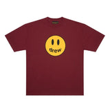 Drew House Mascot Tee Burgundy DREW HOUSE DREW HOUSE - originalfook singapore