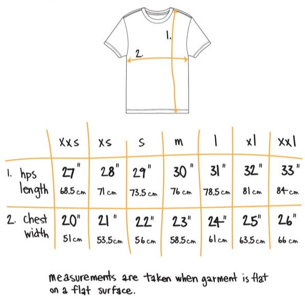 Drew House Secret Tee Orange DREW HOUSE DREW HOUSE - originalfook singapore