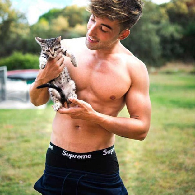 SUPREME X Hanes Boxer Briefs Black (Pack of 4) supreme supreme - originalfook singapore