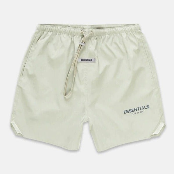 FEAR OF GOD Essentials 3M Reflective Nylon Shorts Sage FEAR OF GOD FEAR OF GOD - originalfook singapore