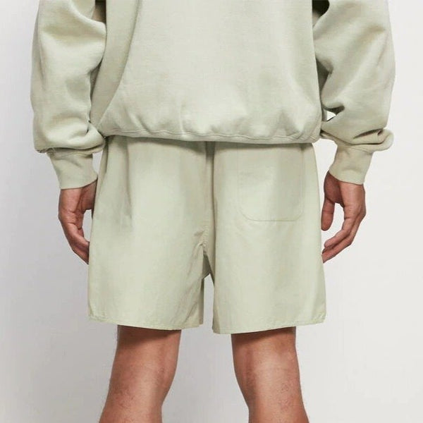 FEAR OF GOD Essentials 3M Reflective Nylon Shorts Sage FEAR OF GOD FEAR OF GOD - originalfook singapore