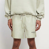 FEAR OF GOD Essentials 3M Reflective Nylon Shorts Sage FEAR OF GOD FEAR OF GOD - originalfook singapore