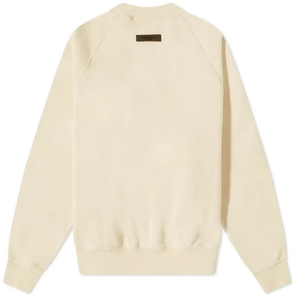 FEAR OF GOD Essentials Felt Logo Crewneck Sweatshirt Shell FEAR OF GOD FEAR OF GOD - originalfook singapore