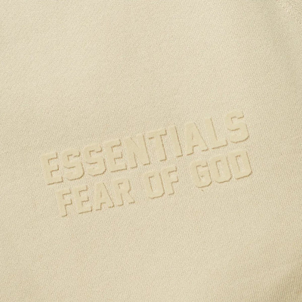 FEAR OF GOD Essentials Felt Logo Crewneck Sweatshirt Shell FEAR OF GOD FEAR OF GOD - originalfook singapore