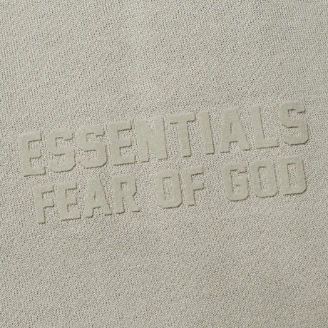 FEAR OF GOD Essentials Felt Logo Crewneck Sweatshirt Smoke FEAR OF GOD FEAR OF GOD - originalfook singapore