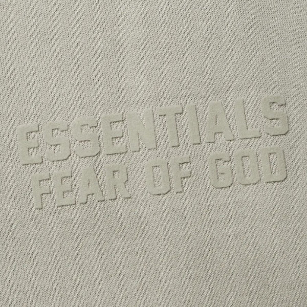 FEAR OF GOD Essentials Felt Logo Crewneck Sweatshirt Smoke FEAR OF GOD FEAR OF GOD - originalfook singapore