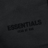 FEAR OF GOD Essentials Felt Logo Sweat Pants Black FEAR OF GOD FEAR OF GOD - originalfook singapore