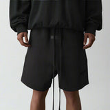 FEAR OF GOD Essentials Felt Logo Sweat Shorts Black FEAR OF GOD FEAR OF GOD - originalfook singapore