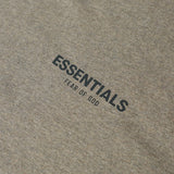 FEAR OF GOD Essentials Summer Core Long Sleeve Tee Dark Heather Oatmeal FEAR OF GOD FEAR OF GOD - originalfook singapore