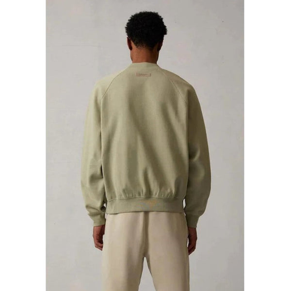 FEAR OF GOD Essentials Chest Logo Sweat Shirt Seafoam FEAR OF GOD FEAR OF GOD - originalfook singapore
