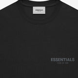 FEAR OF GOD Essentials Reflective Chest Logo Tee Black FEAR OF GOD FEAR OF GOD - originalfook singapore