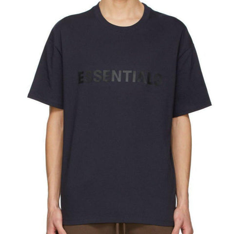 FEAR OF GOD Essentials 3D Logo Tee Dark Navy