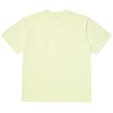 (60% OFF) ADLV Color Embroidery Logo Tee Light Yellow ADLV ADLV - originalfook singapore