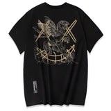 Rickyisclown [RIC] Pegasus Smiley Tee Black [R2280706e-Q6] RICKYISCLOWN RICKYISCLOWN - originalfook singapore