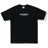 (12% OFF) Bathing Ape Camo Kanji Tee Black Blue BATHING APE BATHING APE - originalfook singapore