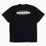 Neighborhood NH-7 Tee Black Neighborhood Neighborhood - originalfook singapore