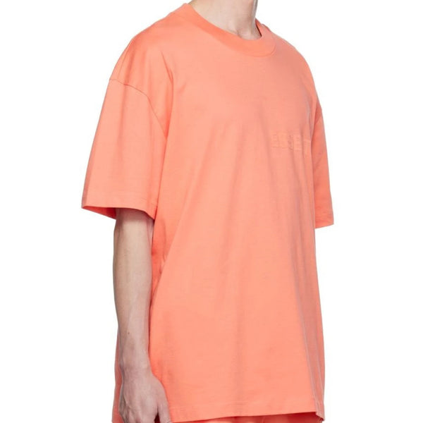 FEAR OF GOD Essentials Felt Logo Tee Coral FEAR OF GOD FEAR OF GOD - originalfook singapore