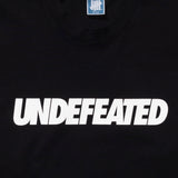 Undefeated Big Logo Long Sleeve Tee Black undefeated undefeated - originalfook singapore