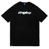 Rickyisclown [RIC] Camellia Smiley Tee Black [R19211229bXZ-FFFF] RICKYISCLOWN RICKYISCLOWN - originalfook singapore