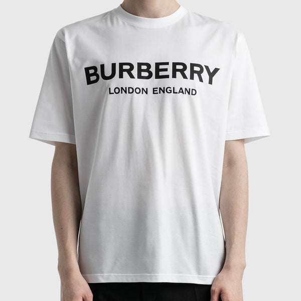 Burberry Logo Tee White BURBERRY BURBERRY - originalfook singapore