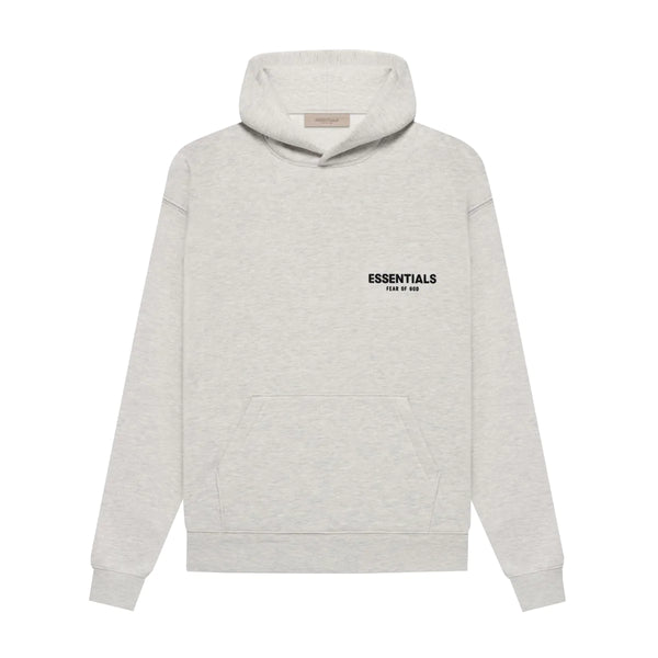 FEAR OF GOD Essentials Felt Logo Hoodie Light Oatmeal FEAR OF GOD FEAR OF GOD - originalfook singapore