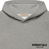 FEAR OF GOD Essentials Felt Logo Hoodie Dark Oatmeal FEAR OF GOD FEAR OF GOD - originalfook singapore