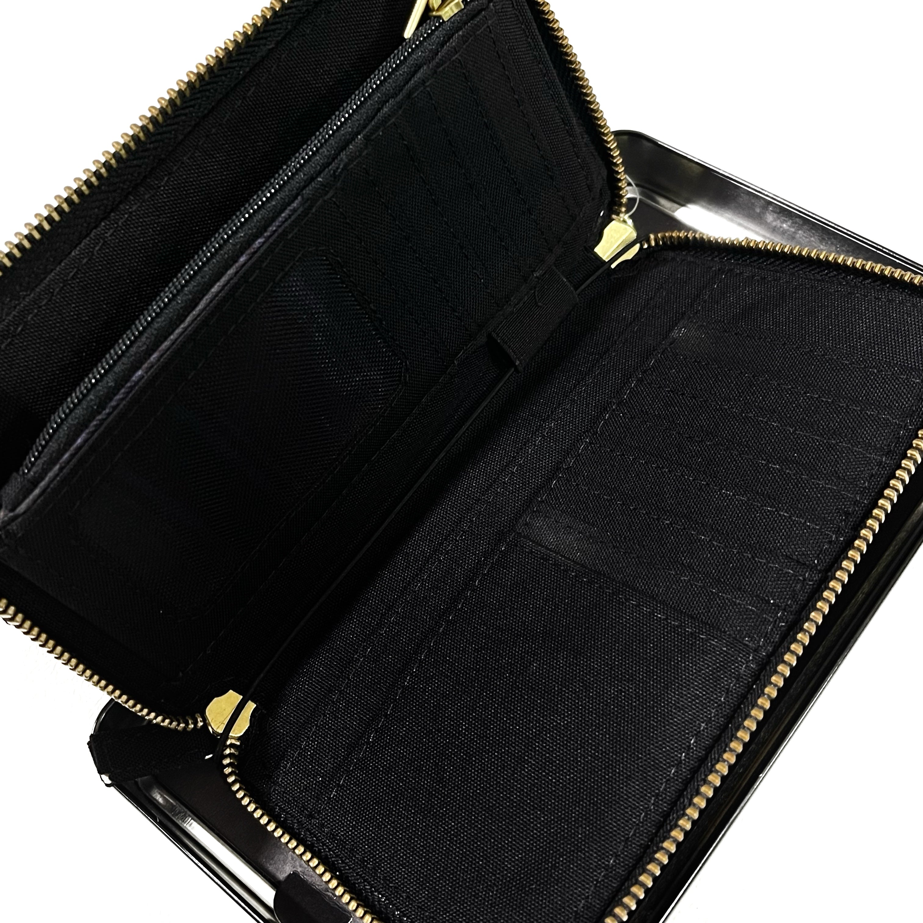 Carhartt Nylon Clutch Wallet Black (Comes with Metal Tin