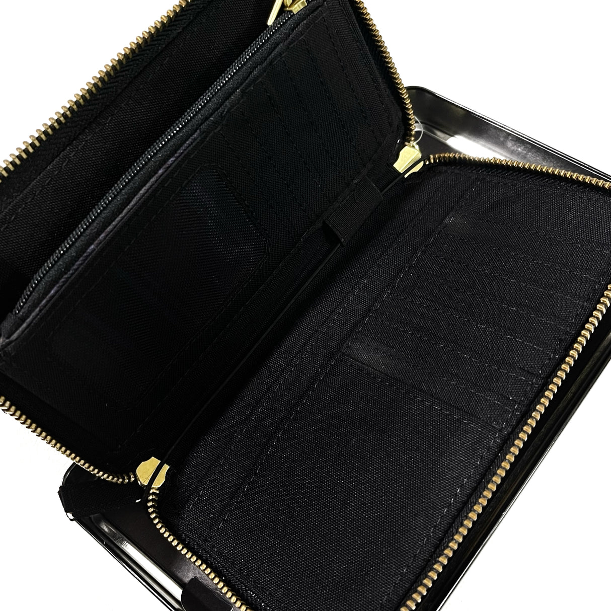 Carhartt USA Nylon Clutch Wallet Black (Comes with Metal Tin) carhartt carhartt - originalfook singapore
