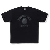 Bathing Ape X Neighborhood Tee Black BATHING APE BATHING APE - originalfook singapore