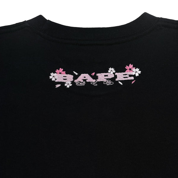 BATHING APE Sakura Tee Black (Japan Exclusive) BATHING APE BATHING APE - originalfook singapore