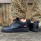 SUPREME X NIKE Air Force 1 Low Black Nike Nike - originalfook singapore