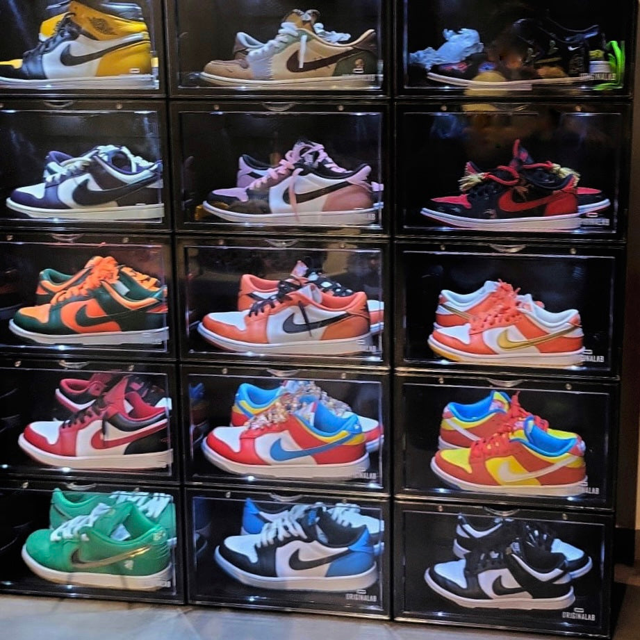 ORIGINALAB Premium LED Display Shoe Box Black/White originalab originalab - originalfook singapore