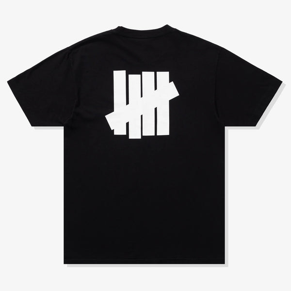 Undefeated Signature Icon Tee Black undefeated undefeated - originalfook singapore