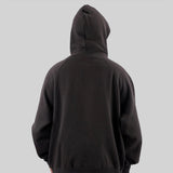 FEAR OF GOD Essentials 1977 Logo Hoodie Black FEAR OF GOD FEAR OF GOD - originalfook singapore