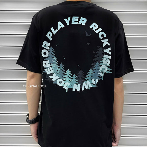 Rickyisclown [RIC] Gradient Forest Tee Black [R8210720s-GG] RICKYISCLOWN RICKYISCLOWN - originalfook singapore