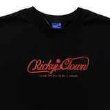 Rickyisclown [RIC] Vintage Oil Painting Tee Black [R4220414C-Y6] RICKYISCLOWN RICKYISCLOWN - originalfook singapore
