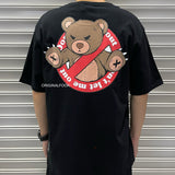 Rickyisclown [RIC] No Exit Teddy Tee Black [R8210909i-F] RICKYISCLOWN RICKYISCLOWN - originalfook singapore
