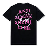 Anti Social Social Club X Fragment Precious Petals Tee Black Pink ANTI SOCIAL SOCIAL CLUB ANTI SOCIAL SOCIAL CLUB - originalfook singapore