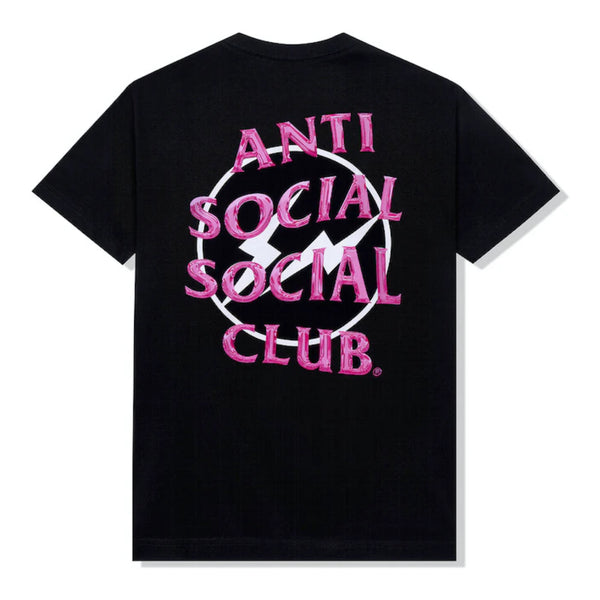 Anti Social Social Club X Fragment Precious Petals Tee Black Pink ANTI SOCIAL SOCIAL CLUB ANTI SOCIAL SOCIAL CLUB - originalfook singapore