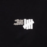 Undefeated 3M Reflective Staff Long Sleeve Tee Black undefeated undefeated - originalfook singapore