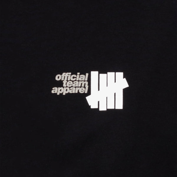 Undefeated 3M Reflective Staff Long Sleeve Tee Black undefeated undefeated - originalfook singapore