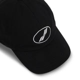 WE11DONE Basic Logo Embroidery Cap Black ORIGINALFOOK STORE ORIGINALFOOK STORE - originalfook singapore