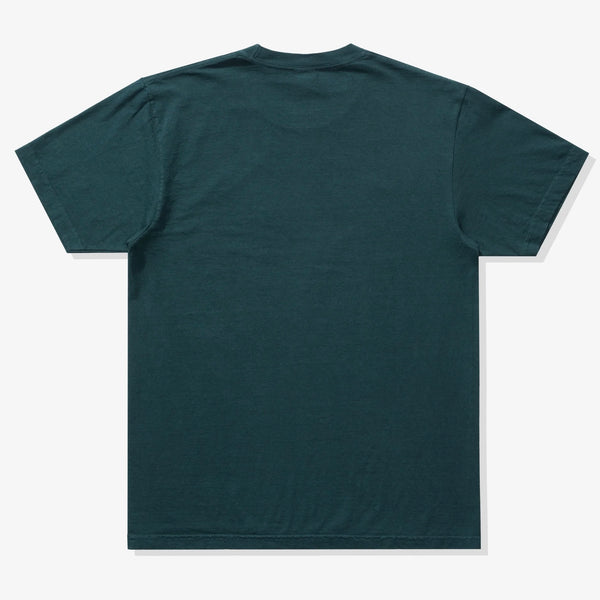 Undefeated Big Logo Tee Midnight Green undefeated undefeated - originalfook singapore