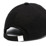 WE11DONE Small Logo Embroidery Cap Black ORIGINALFOOK STORE ORIGINALFOOK STORE - originalfook singapore