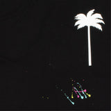 Palm Angels PXP Painted Tee Black PALM ANGELS PALM ANGELS - originalfook singapore